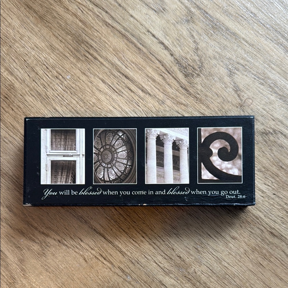 Alphabet Photography Decorative HOME Sign